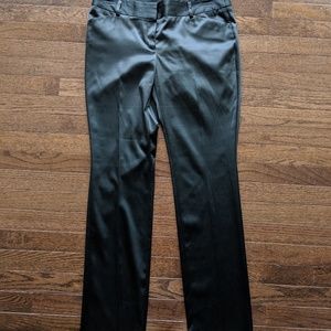 Black Satin pants